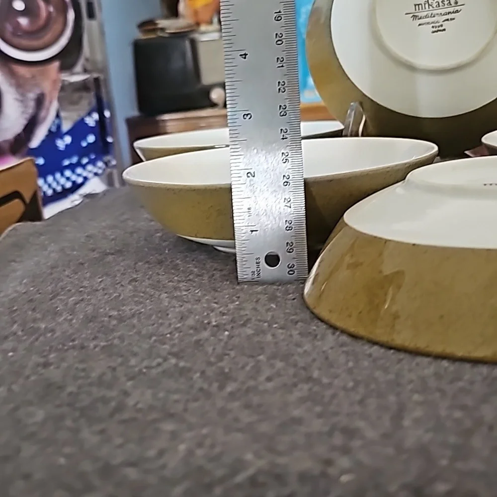 6- Mikasa Bowls